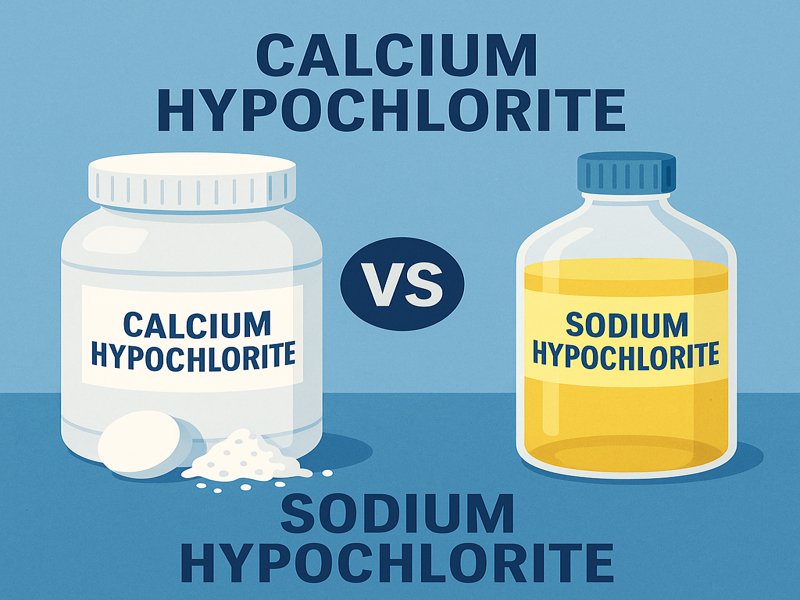 Calcium Hypochlorite vs. Sodium Hypochlorite