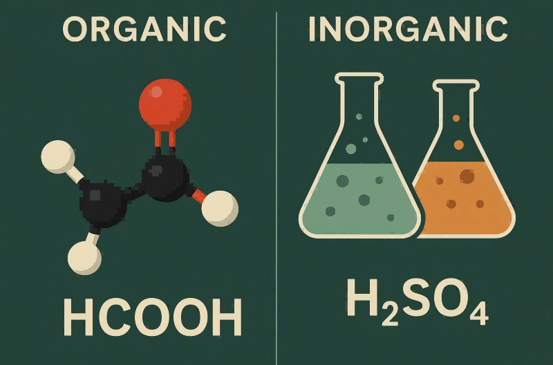 Formic Acid Organic or Inorganic