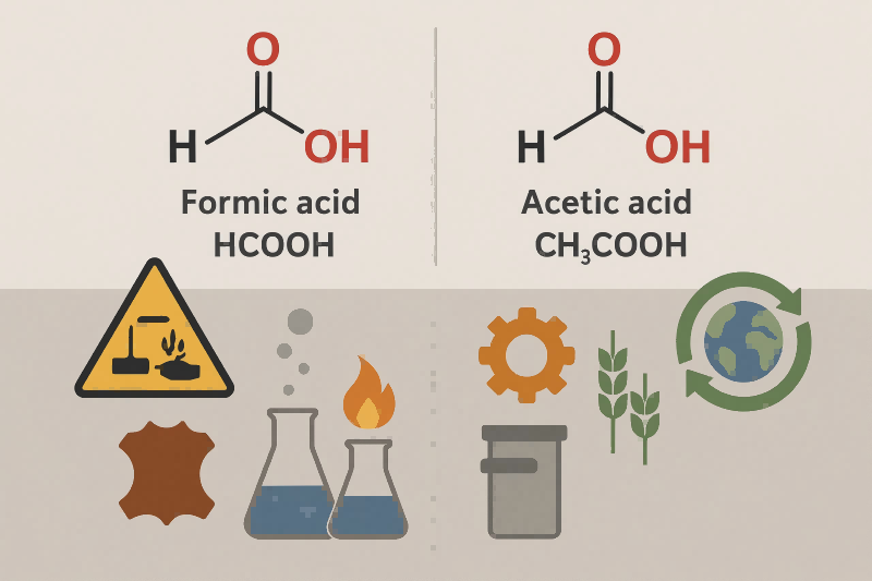 Formic Acid vs. Acetic Acid A Comprehensive Comparison