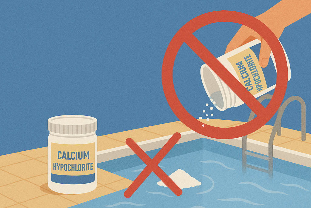 Typical Errors to Avoid When Using Calcium Hypochlorite to Shock Your Pool