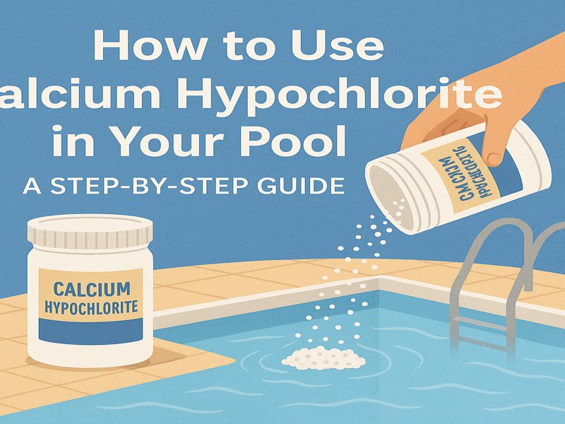 Using Calcium Hypochlorite to Shock Your Pool
